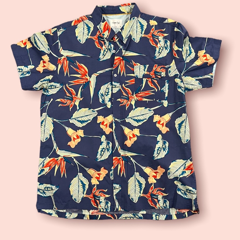 Sovereign Code - Palace Men’s Short Sleeve XL Button Up Shirt